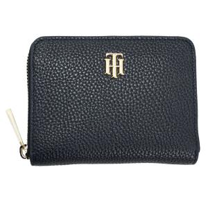 トミーヒルフィガー コインケース メンズ レディース TOMMY HILFIGER 小銭入れ THロゴ ネイビー AW0AW11060 DW5