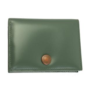 ドルチェ＆ガッバーナ 名刺入れ カードケース グリーン レザー BI0315-B6165-80504｜goguysshop