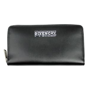 ジバンシー 財布 メンズ レディース GIVENCHY ラウンドファスナー長財布 ロゴ レザー ブラック/ホワイト BK600GK0S1 004｜goguysshop