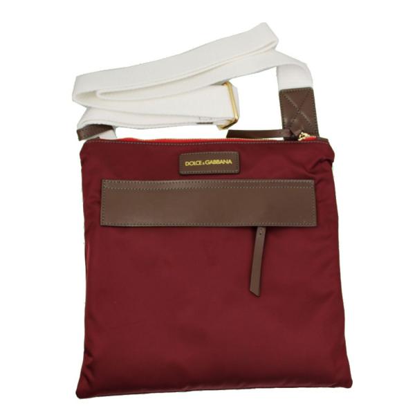 ドルチェ&amp;ガッバーナ斜め掛けショルダーバッグ メンズ ワイン BM0978 B9212 80303-...