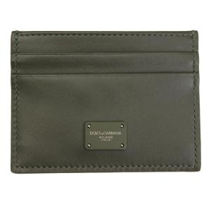ドルチェ＆ガッバーナ カードケース レディース DOLCE＆GABBANA ツートン レザー グリーン系/イエロー BP0330 AZ722 8R540｜goguysshop