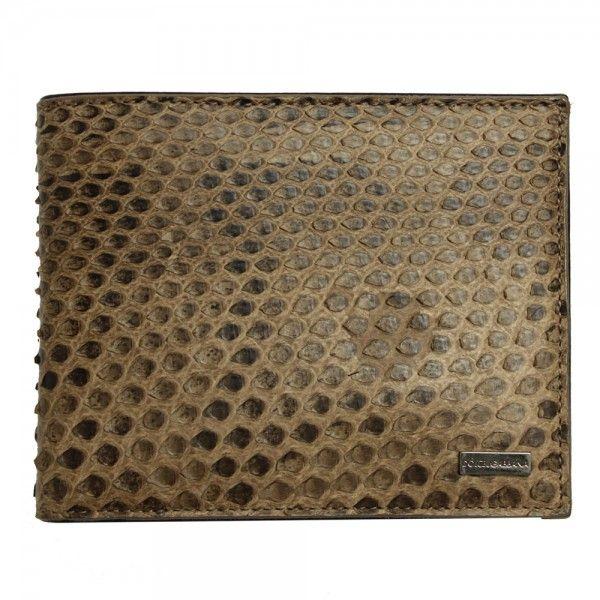 ドルチェ&amp;ガッバーナ 二つ折り財布 メンズ パイソン BP0457-A2037