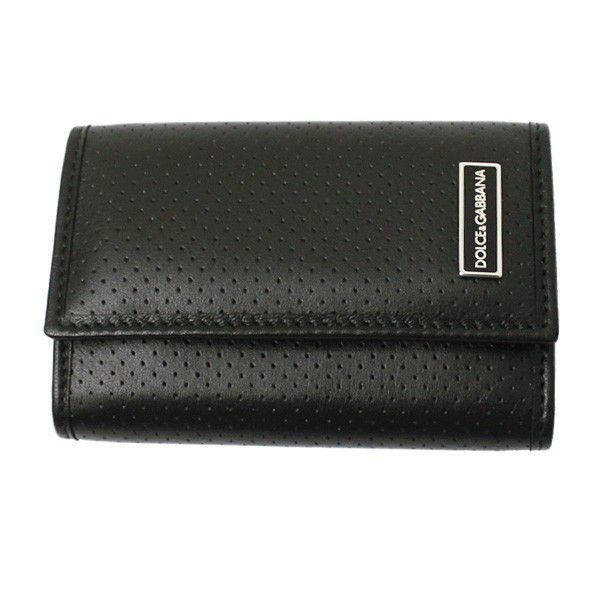 ドルチェ&amp;ガッバーナ 6連キーケース ブラック カーフ BP0874-A3F82 新品