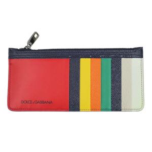 ドルチェ＆ガッバーナ カードケース コインケース メンズ レディース DOLCE＆GABBANA レザー マルチカラー BP2172 AJ785 80995｜goguysshop