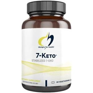 Designs for Health社7-Ketoサプリメント1粒あたり100mg配合60粒入り