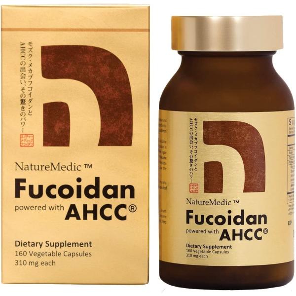 NatureMedic Fucoidan powered with AHCC Brown Seawe...