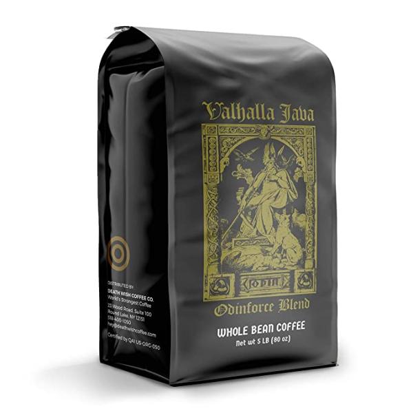 Death Wish Coffee Co.社　Valhalla Javaダークローストコーヒー豆 ア...