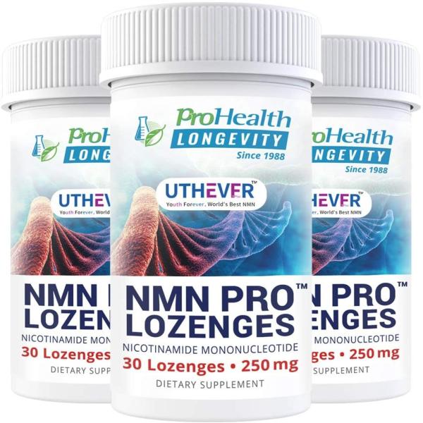 お得な3本セット ProHealth社 NMN250mg配合30粒入×3本