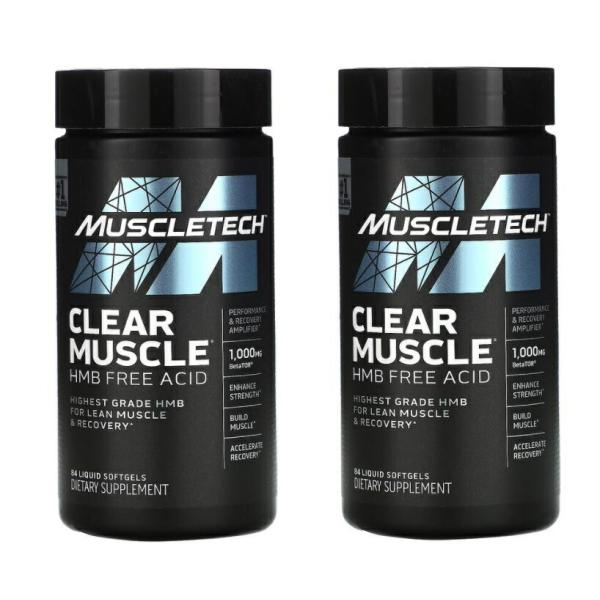 お得な2本セット Muscletech社Clear Muscle クリアマッスル HMB Free ...