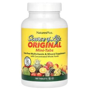 NaturesPlus, Source of Life,マルチ-ビタミン &amp; ミネラル サプリメント...