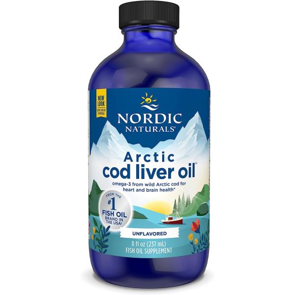 NORDIC NATURALS社　アークティック コッド リバーオイル リキッド 風味なし 8fl....