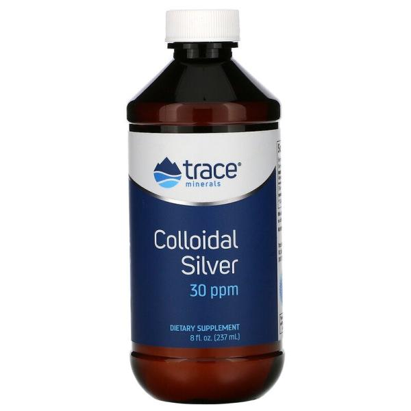 Trace Minerals Research社コロイダルシルバー,1回分（5 ml）あたり30 p...
