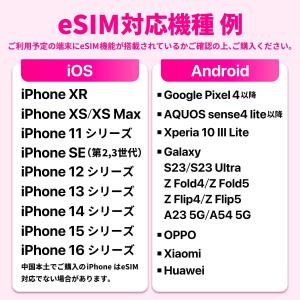 eSIM 韓国 韓国eSIM 韓国用eSIM ...の詳細画像5
