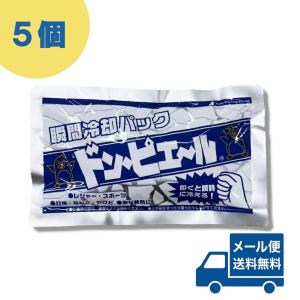 瞬間冷却パックレギュラーサイズ5個入り 「最近冷たくな〜い?」ドン・ピエール!!【瞬間冷却剤・5パック・5袋・5P】