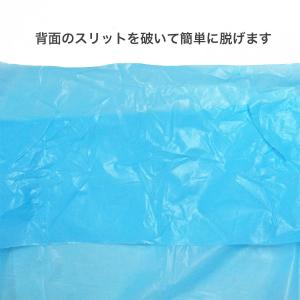 使い捨てプラスチックガウン5枚 サージカルガウ...の詳細画像4