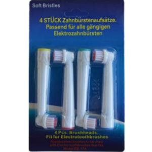 ブラウン オーラルＢ 電動歯ブラシ EB17-4 対応 汎用 替ブラシ EB-17A ベーシック タイプ４本組｜gokanya