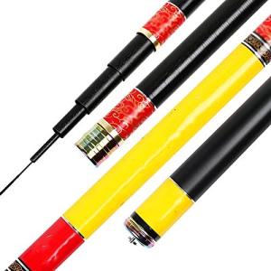 釣り竿 4.8m釣り竿カーボンスーパーハードアンドスコピック釣り竿鯉棒釣りギヤ 堤防釣り