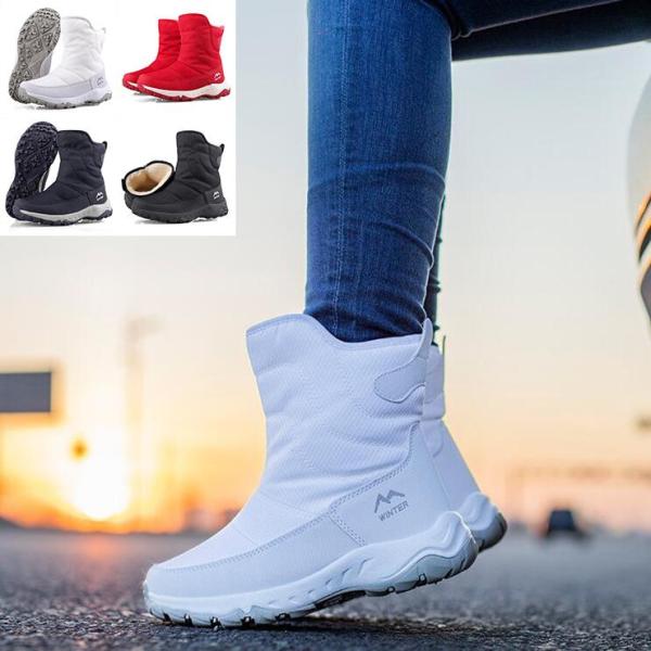 スノーブーツ ムートンブーツ レディース 靴 ブーツ おしゃれ ロング丈 防水 防寒 雪遊び 冬 暖...