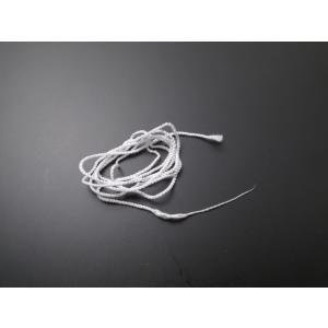 数珠用中糸 先端加工済み 1m（白）5号