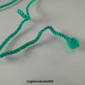 数珠用中糸 1mあたり(緑)4.5号の詳細画像2