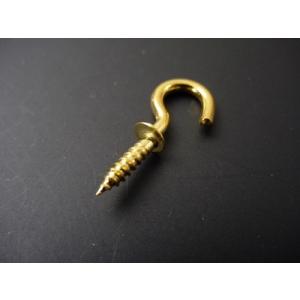 ヒートン 本金メッキ仕上げ（＃１４×１２ｍｍ）