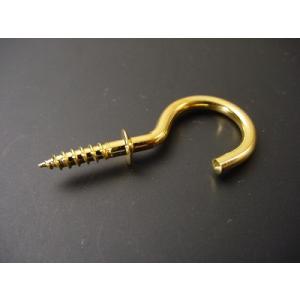 ヒートン 本金メッキ仕上げ（＃１３×１６ｍｍ）