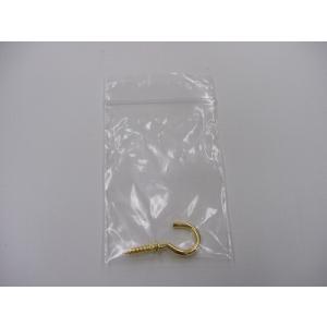 ヒートン 本金メッキ仕上げ(#12×20mm)の詳細画像5