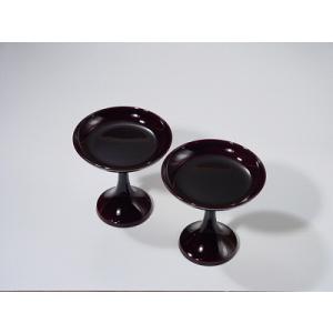 高坏 木製 朱塗 5寸（たかつき、高月） : 仏壇・仏具・数珠 極楽堂