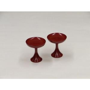 高坏 木製 朱塗 5寸（たかつき、高月） : 仏壇・仏具・数珠 極楽堂