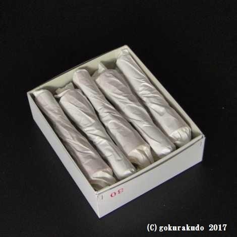 和蝋燭（ローソク）　いかり型　30号赤　１箱（10本入）