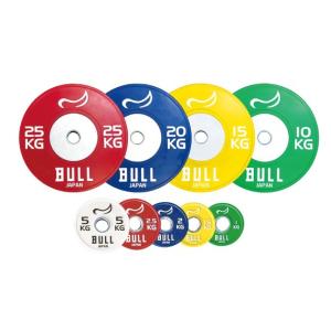 ［BULL］バンパープレート0.5kg（2枚1組）