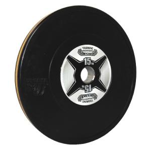 ウエサカ　バンパー プレート15kg パワーリフティング ウエサカ］U型ウェイトリフティング競技用バー・オリンピックモデル