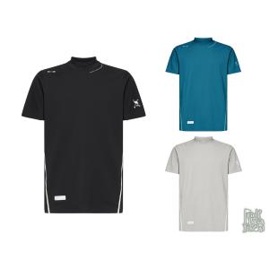 サイズ：L DESCENTE GOLF デサントゴルフ  半袖ポロシャツ 総柄 ブラック系 [240101439745] ゴルフウェア メンズ ストスト DESCENTE GOLF デサントゴルフ 半袖ポロシャツ 総柄 ブラック系
