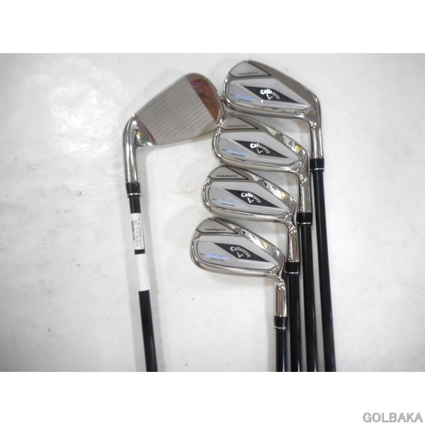【nc】【中古】BC：キャロウェイAiスモークMAX.FASTアイアンセット5本（＃6-Ｐ） ロフト...