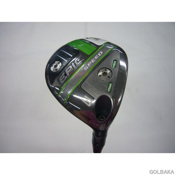 【中古】C：キャロウェイ　EPIC SPEED トリプルダイヤフェアウェイウッド3ｗ ロフト15° ...