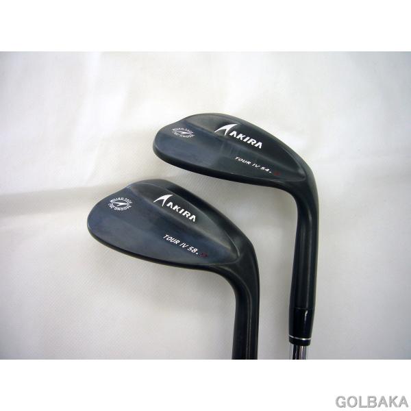 【中古】B：アキラツアーウェッジ4　２本セットウェッジ54、58 ロフト54，58° N,S　PRO...