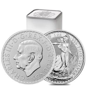3枚セット 英国 2016, 2017, 2019年 ブリタニア銀貨 1oz コインカプセル付き - miescuela