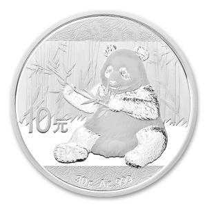 ☆☆中国パンダ銀貨(１oz)☆☆カプセル入りネコポス匿名配送 保証書・カプセル付き] 2005年 (新品) 中国「パンダ」純銀 1オンス