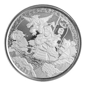 保証書・カプセル付き] 2017年 (新品) フィジー 葛飾 北斎「冨嶽三十六