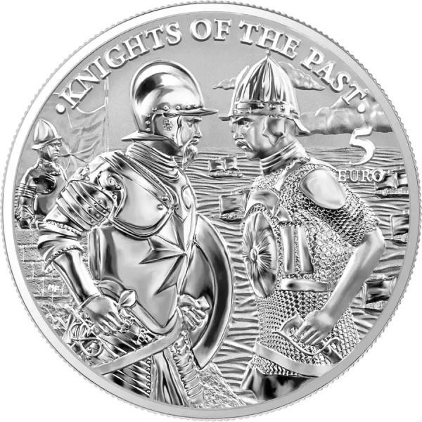 [保証書・カプセル付き] 2022年 (新品) マルタ「過去の騎士たち」純銀 1オンス 銀貨