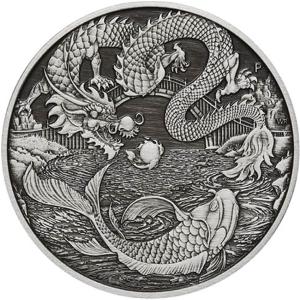 保証書・カプセル付き] 2019年 (新品) オーストラリア「ダブルドラゴン