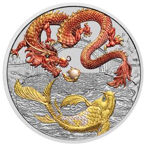 保証書・カプセル付き] 2017年 (新品) フィジー 葛飾 北斎「冨嶽三十六