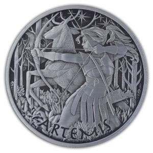 2023年 ジブラルタル 「正義の女神」 純銀 1オンス 銀貨 ジブラルタル 2023 1ポンド 1オンス 銀貨 PCGS MS65 正義の女神