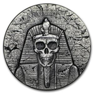 保証書付き] 2017年 (新品) チャド「エジプト・ラムセス2世」純銀 2