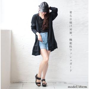 大きいサイズ レディース トップス パーカー ...の詳細画像2