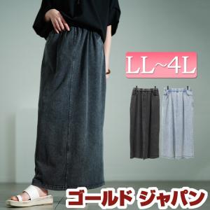 大きいサイズ レディース スカート ボトムス ロ...の商品画像