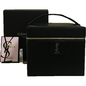 イヴサンローラン YVES SAINT LAURENT バニティケース#黒