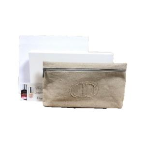 クリスチャンディオール CHRISTIAN DIOR コスメポーチ#ベージュ