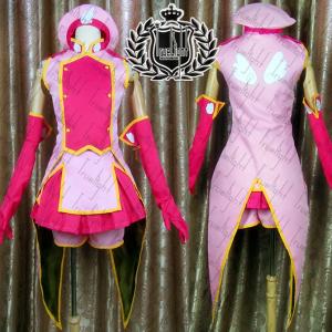 カードキャプターさくら 木之本 桜 戦闘服 ピンク コスプレ 衣装 by-f0182【送料無料】