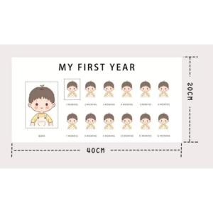 ベビーフォト アルバム 赤ちゃん フォトフレー...の詳細画像5